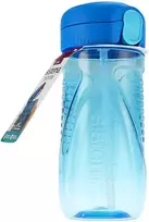 Gertuvė Sistema Quick Flip Top Vanduo butelis su šiaudeliu 520 ml mišrių spalvų