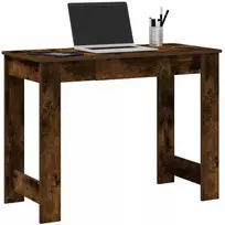 Rašomasis stalas, dūminio ąžuolo, 100x45x75cm, mediena