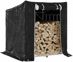 Stovas malkoms su apdangalu nuo lietaus, 100,5x80,5x110,5cm
