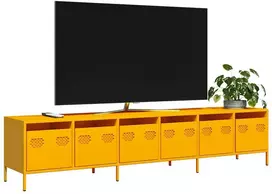 TV staliukas Televizoriaus spintelė, garstyčių, 202x39x43,5cm, plienas