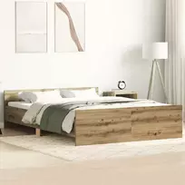 Lovos rėmas be čiužinio, artisano ąžuolo, 150x200 cm