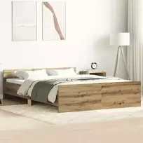 Lova Lovos rėmas be čiužinio, artisano ąžuolo, 120x190 cm