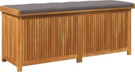 Lauko dėžė pagalvėlėms, 150x50x60,5 cm, akacijos masyvas