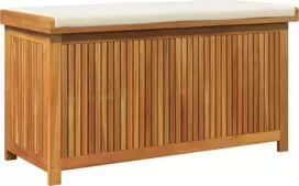 Lauko dėžė pagalvėlėms, 113x50x60,5 cm, akacijos masyvas