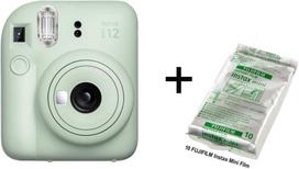 Momentinis Fotoaparatas FUJIFILM INSTAX MINI 12 (Mėtų Žalia) + 10 FUJIFILM Instax Mini Film (Glossy) (Color)