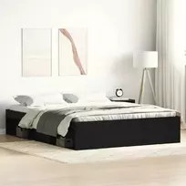 Lova Lovos rėmas be čiužinio, 150x200 cm, apdirbta mediena