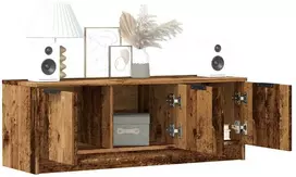 TV staliukas Televizoriaus spintelė, medienos 102x35x36,5cm apdirbta mediena