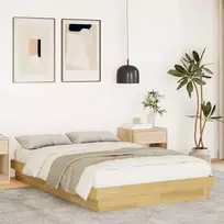 Lovos rėmas be čiužinio 120x200 cm ąžuolo masyvo