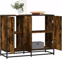 indauja rūkytas ąžuolas 94x35x76 cm inžinerinė mediena
