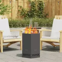 Be dūmų ugnies dubuo Atmosferos poveikiui atsparus plienas