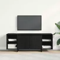 TV staliukas Televizoriaus spintelė 130 x 35 x 50 cm Juodojo ąžuolo