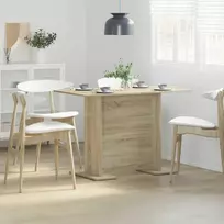 Valgomojo stalas 110 x 60 x 75 cm Apdirbta mediena Stačiakampio