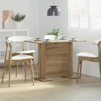 Valgomojo stalas 110 x 60 x 75 cm Apdirbta mediena Stačiakampio