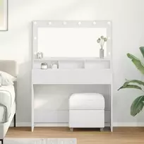 Makiažo stalas Balta 100 x 41 x 135 cm Apdirbta mediena