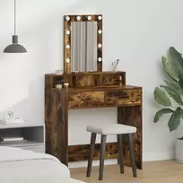 Makiažo stalas Ruda 79 x 41 x 140 cm Apdirbta mediena