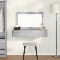 Makiažo stalas Pilka 100 x 40 x 70 cm Apdirbta mediena