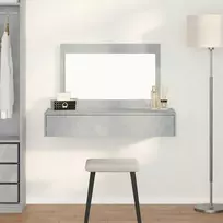 Makiažo stalas Pilka 100 x 40 x 70 cm Apdirbta mediena