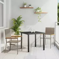 Sodo krėslai, kurie vienas ant kito sukraunami 2 vnt.