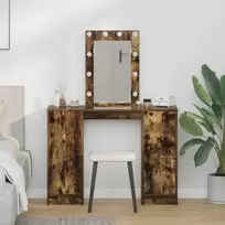 Makiažo stalas Ruda 102 x 33 x 135 cm Apdirbta mediena