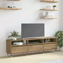 TV staliukas Televizoriaus spintelė 150 x 30 x 45 cm Amatininkų ąžuolas