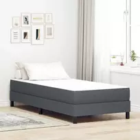 Lova su čiužiniu Pilka 80 x 200 cm audinys