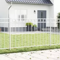 Tvorelių elementas ASSEN 170 x 150 cm Plienas Balta