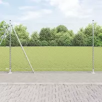 Lauko grandininis tvoros su betono pagrindu 10 x 1,6 m