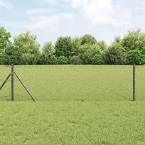 Grandinės tvoros tvirtinimas 25 x 0,8 m PVC dengtas plienas