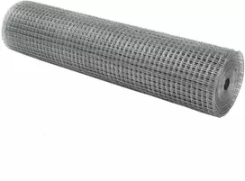 Suvirinto vielos tvoros 2500 x 60 cm Sidabro