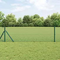 Suvirinto vielos tvoros 5000 x 120 cm Žalia