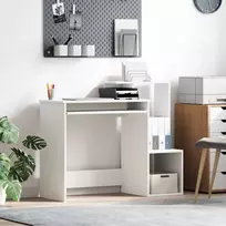 Stalas Balta Apdirbta mediena 106 x 41 x 88.5 cm