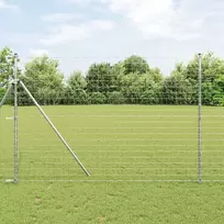 Euro tvora 1,5 x 10 m PVC padengta geležis