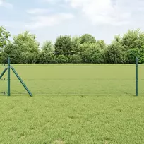 Heksagoninė tvora Žalia 0,8 x 25 m PVC