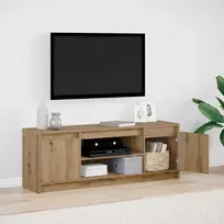 TV staliukas TV vienetai 139,5 x 34 x 50 cm Ruda Apdirbta mediena