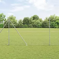 Suvirintas vielinis tvoras su smailiais galais 25 x 1,6 m
