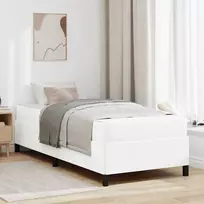 Lova Lovos rėmas su čiužiniu Balta 80 x 200 cm audinys