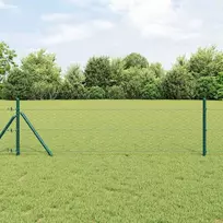 Heksagoninė tvora 0,8 x 25 m PVC Žalia