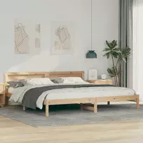 Lovos rėmas Ruda 180 x 200 cm Kietos pušies mediena