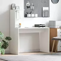 Stalas Balta Apdirbta mediena 102 x 50 x 124 cm