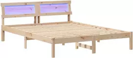 Lovos rėmas Ruda 140 x 200 cm Kietos pušies mediena