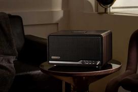 EDIFIER S300 desktop wireless speaker walnut ruda