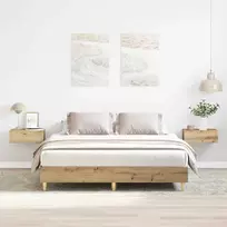 Lova Lovos rėmas be čiužinio, artisano ąžuolo, 150x200 cm