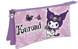 Manenti Hello Kitty Kuromi Violetinė triple pencil case