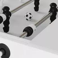 Stalo futbolo kamuoliukai 16 pcs Juodas 3 x 3 x 2 cm TPE