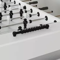 Futbolo stalo žaidėjai 2 pcs Juodas 30 x 2,2 x 2,9 cm HIPS