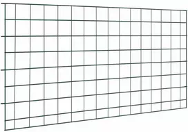 Tvenkinio tvoros rinkinys 5 pcs Žalia 100 x 50 cm Plienas