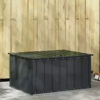 Sodo saugojimo dėžė Juoda 101 x 82 x 50 cm Plienas
