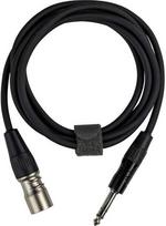 Fuj:tech 6,3 mm TRS – XLR uros signaalikaapeli, 2 m, musta