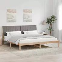 Lovos rėmas Ruda 200 x 200 cm Kietos pušies mediena