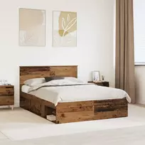 Lovos rėmas Senas medis 140 x 190 cm Apdirbta mediena